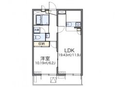 レオパレス翔の間取り画像