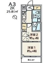 クレストコート南長崎の間取り画像