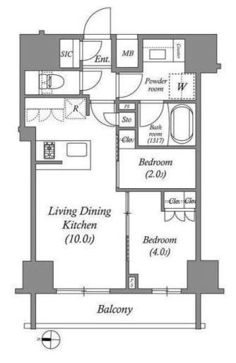 間取図