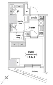 TRACK八丁堀の間取り画像