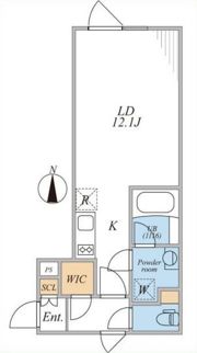 LEGALAND四谷ANNEXの間取り画像