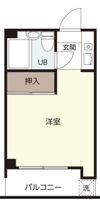 オリーブハイツの間取り画像
