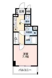 DeLCCS池袋Ⅱの間取り画像