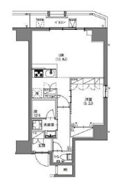 S-RESIDENCE新宿御苑の間取り画像