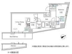 プリマリード南青山の間取り画像