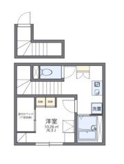 レオパレスブランポルトの間取り画像