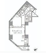パークハビオ麻布台の間取り画像