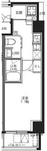 S-RESIDENCE池袋Norteの間取り画像