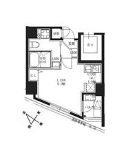 S-RESIDENCE池袋Norteの間取り画像