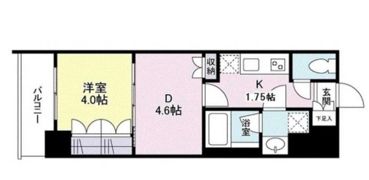 リバーレ池袋の間取り画像