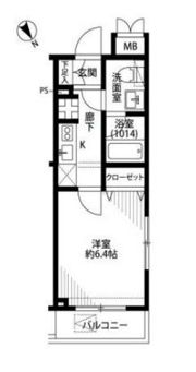プレール・ドゥーク上池袋の間取り画像