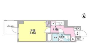 アザレアテラスの間取り画像