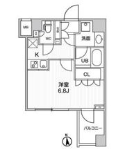 ザ・レジデンス神楽坂Ⅱの間取り画像
