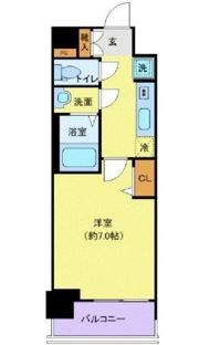 プレサンスブルーム浅草Northの間取り画像