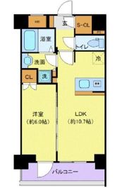 プレサンスブルーム浅草Northの間取り画像