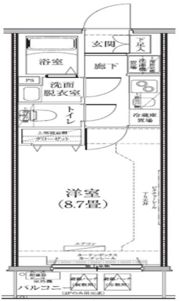 アイルプレミアム東向島の間取り画像