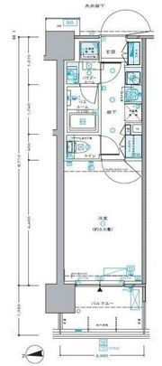 セントラルプレイス新宿御苑前の間取り画像