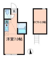 アペックス田端の間取り画像