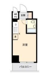 ONE ROOF FLAT NISHIWASEDAの間取り画像