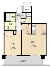 ラクアスレジデンス東新宿の間取り画像