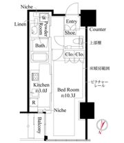 宮益坂ビルディング ザ・渋谷レジデンスの間取り画像