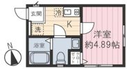 チャルテ西早稲田Ⅱの間取り画像