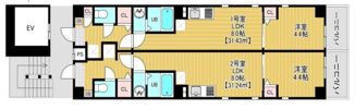 Luxe門前仲町の間取り画像
