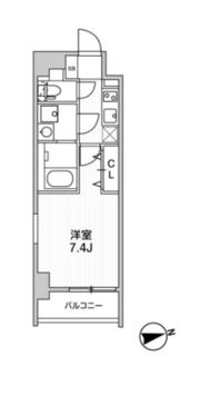 ブラウ南池袋の間取り画像