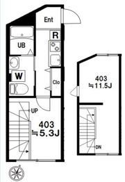 Bloom Tower Nishishinjukuの間取り画像