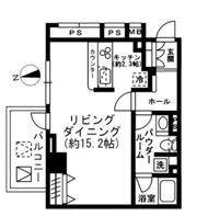 レジディア四谷三丁目の間取り画像