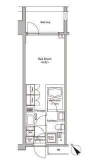カスタリア大塚の間取り画像