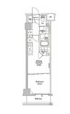 ザ・パークハビオSOHO市谷左内町の間取り画像
