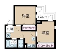 アムール戸山の間取り画像