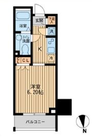 KDXレジデンス東新宿の間取り画像