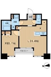 KDXレジデンス東新宿の間取り画像