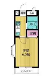 シャトレー押上の間取り画像