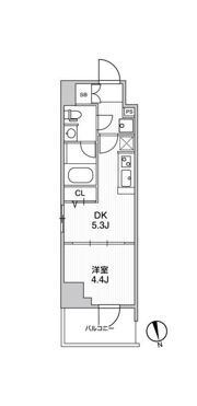 リテラス南千住サウスの間取り画像