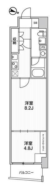 Weave Base Itabashi Honchoの間取り画像