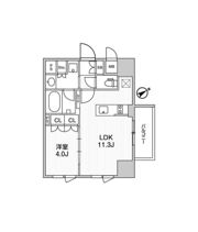 ALTERNA三軒茶屋の間取り画像