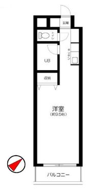 大成ルームズの間取り画像