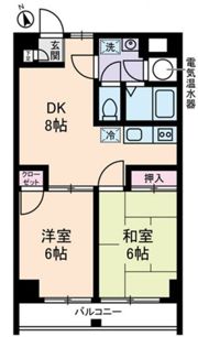 滝野川フラワーハイツの間取り画像