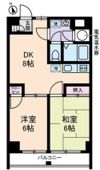 滝野川フラワーハイツの間取り画像