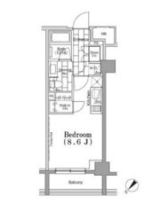 ONE ROOF FLAT TSUKISHIMAの間取り画像