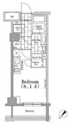 ONE ROOF FLAT TSUKISHIMAの間取り画像