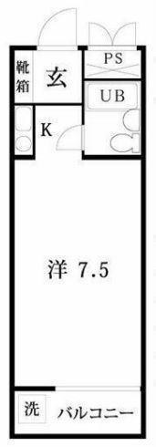 駒込K＆Mビルの間取り画像