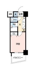 クレアシオン六本木の間取り画像