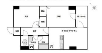 COCOハウス西葛西の間取り画像