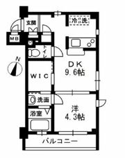 レジディア代々木Ⅱの間取り画像