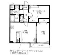 ヴィラ ブランの間取り画像