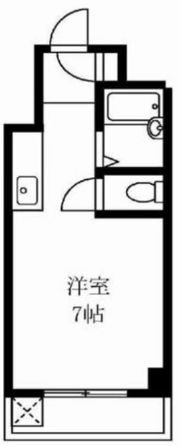 コーポ岩永の間取り画像